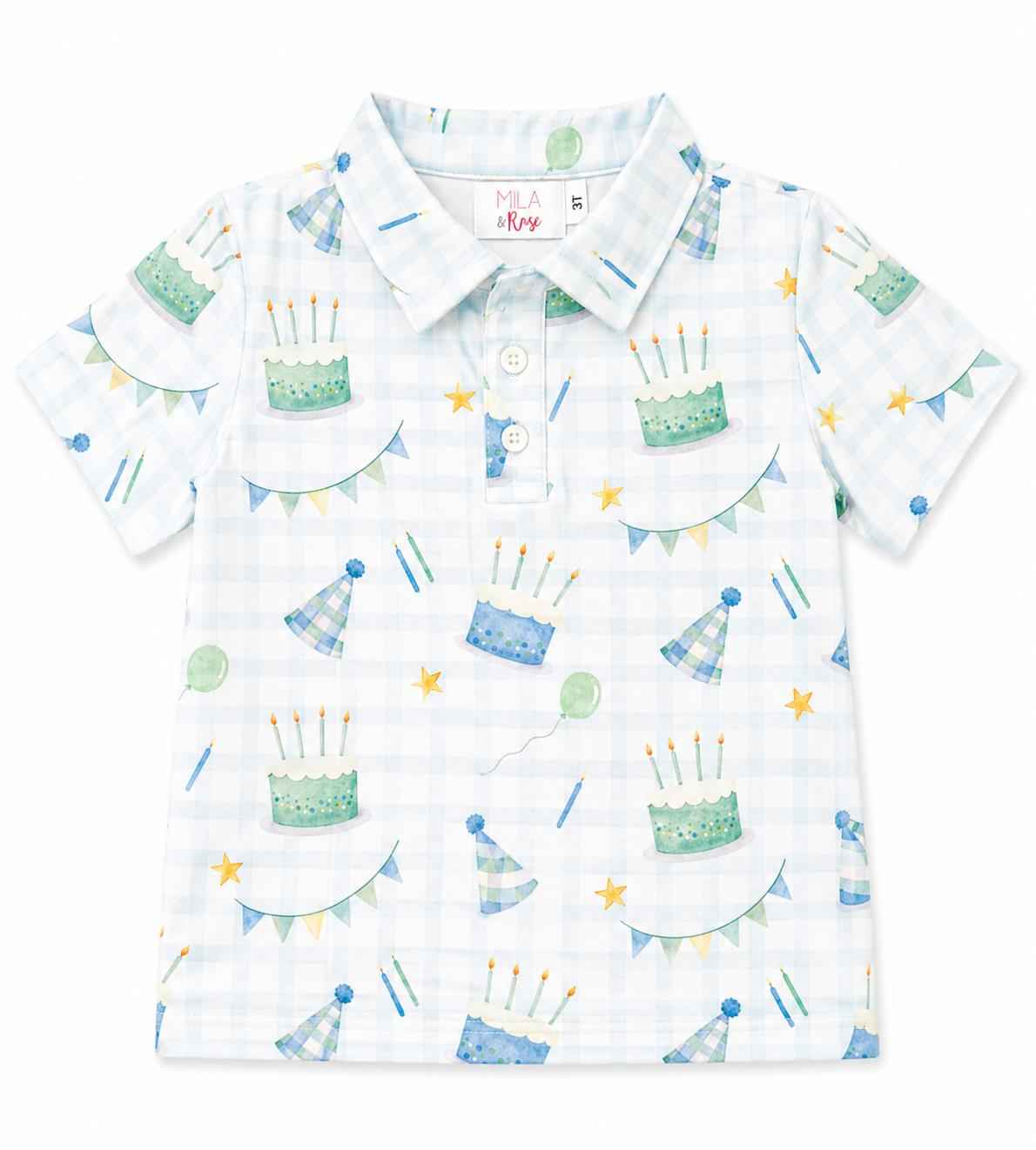 Boys Birthday Magic S/S Polo
