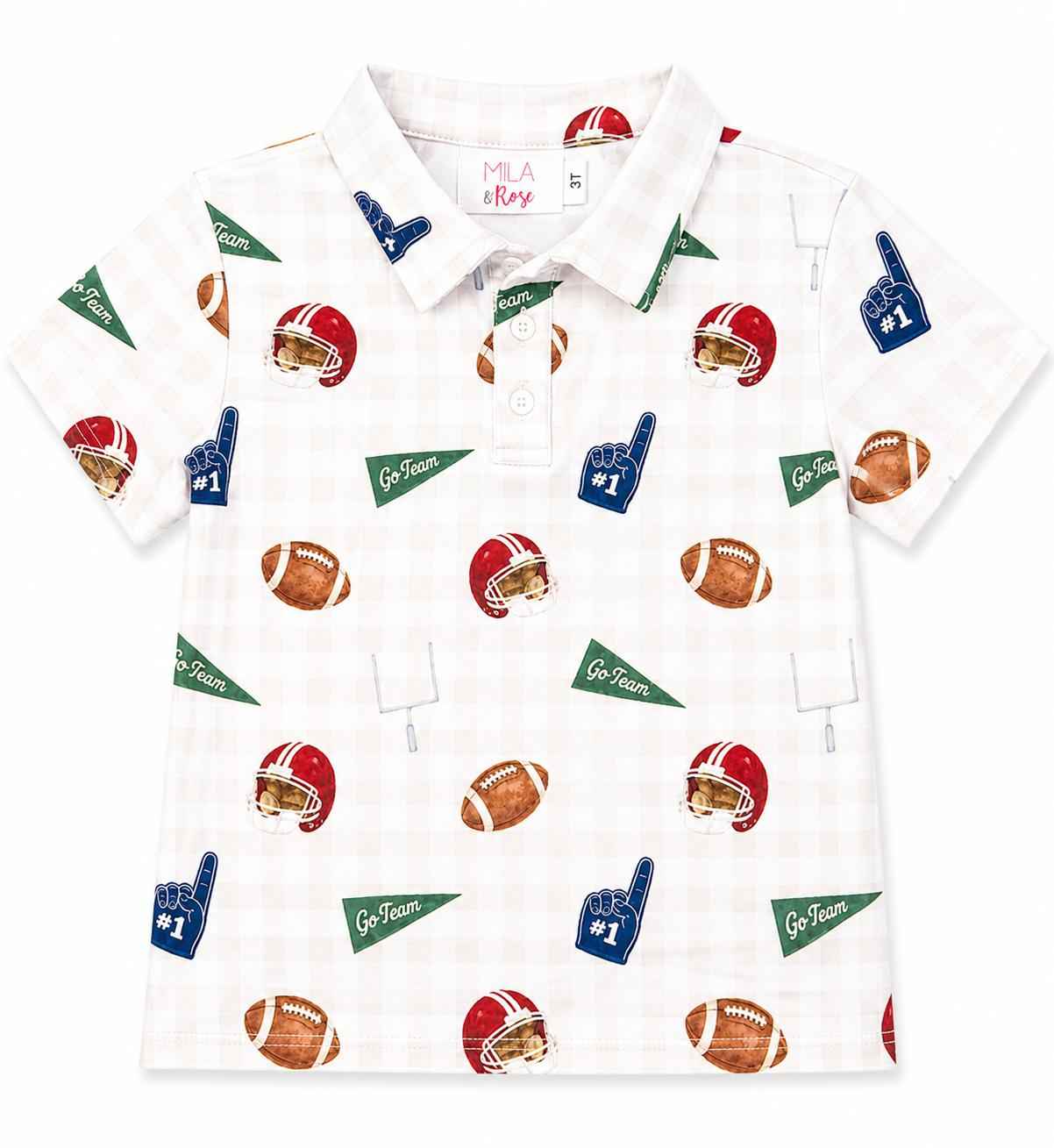 Boys Friday Night Lights S/S Polo