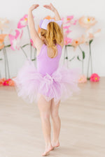 Bright Lilac Tank Tutu Leotard - Image 2