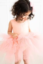 Bright Peach Tank Tutu Leotard - Image 4