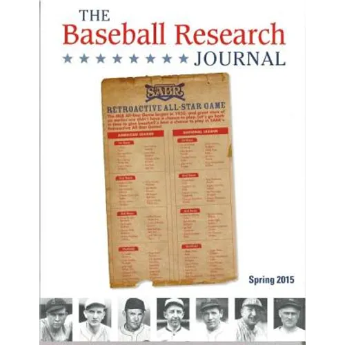 Baseball Research Journal (BRJ), Volume 44 