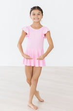 Bubblegum Pink S/S Twirl Leotard - Image 2
