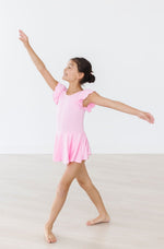 Bubblegum Pink S/S Twirl Leotard - Image 5