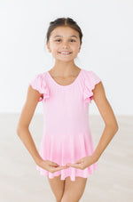 Bubblegum Pink S/S Twirl Leotard - Image 6