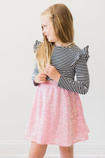 Bubblegum Pink Sequin Twirl Skort - Image 6
