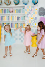 Bubblegum Pink T-Shirt Dress - Image 2