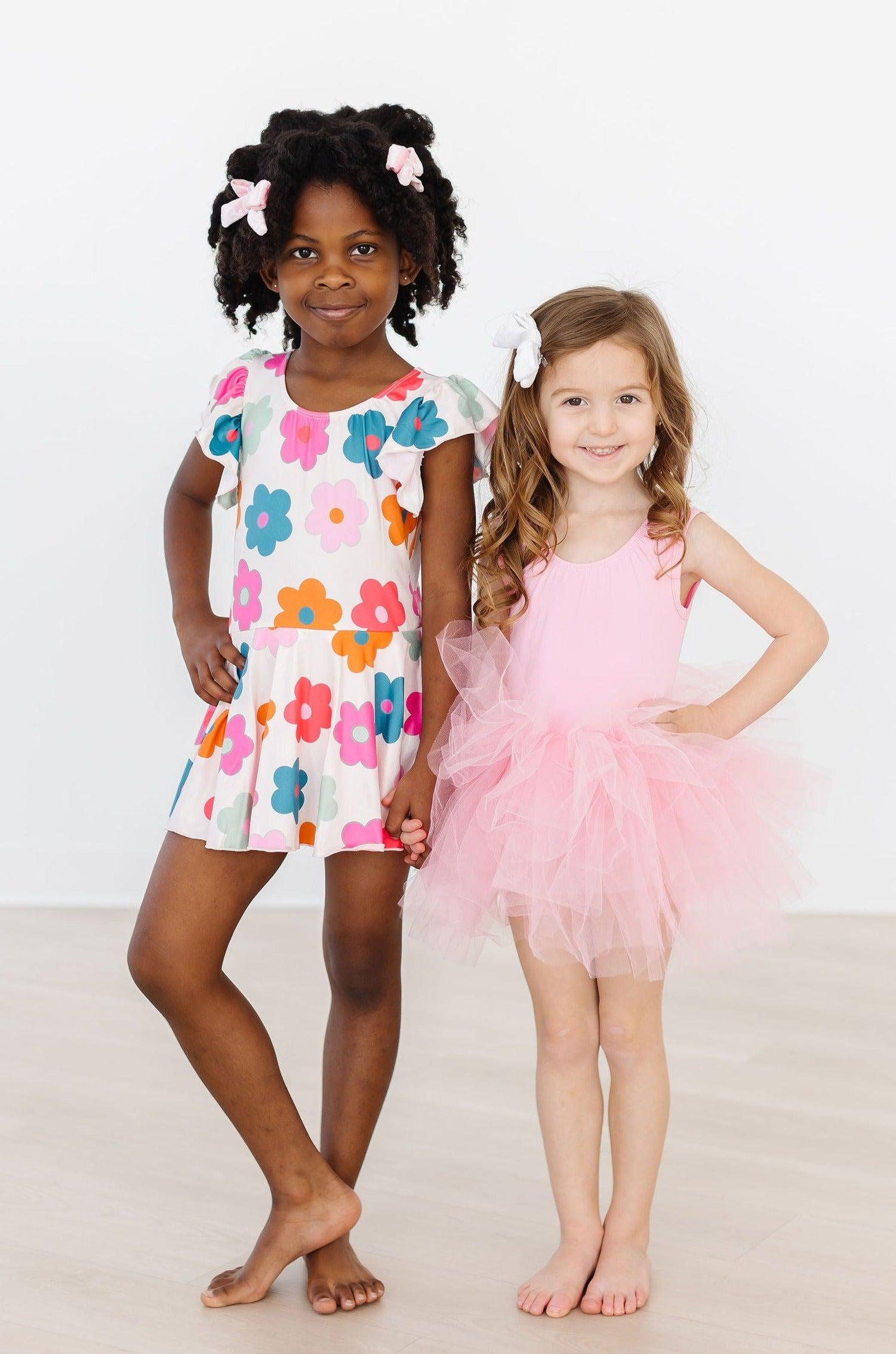 Bubblegum Pink Tank Tutu Leotard - Image 2