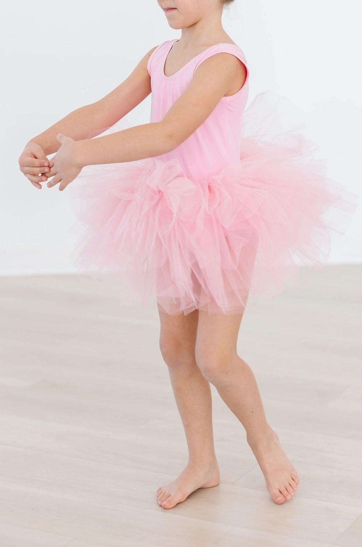 Bubblegum Pink Tank Tutu Leotard - Image 6