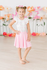 Bubblegum Pink Twirl Skort - Image 4