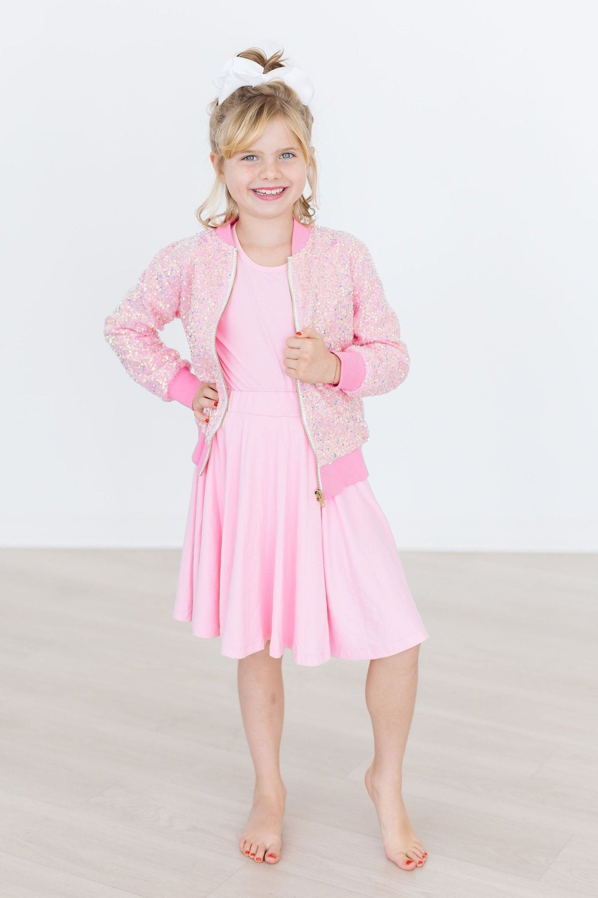 Bubblegum Pink Twirl Skort - Image 8