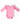 Bubblegum Pink L/S Flutter Bodysuit