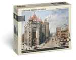 Vintage Photo Puzzle: Niagara Street, Buffalo, 1908: 500 Pieces