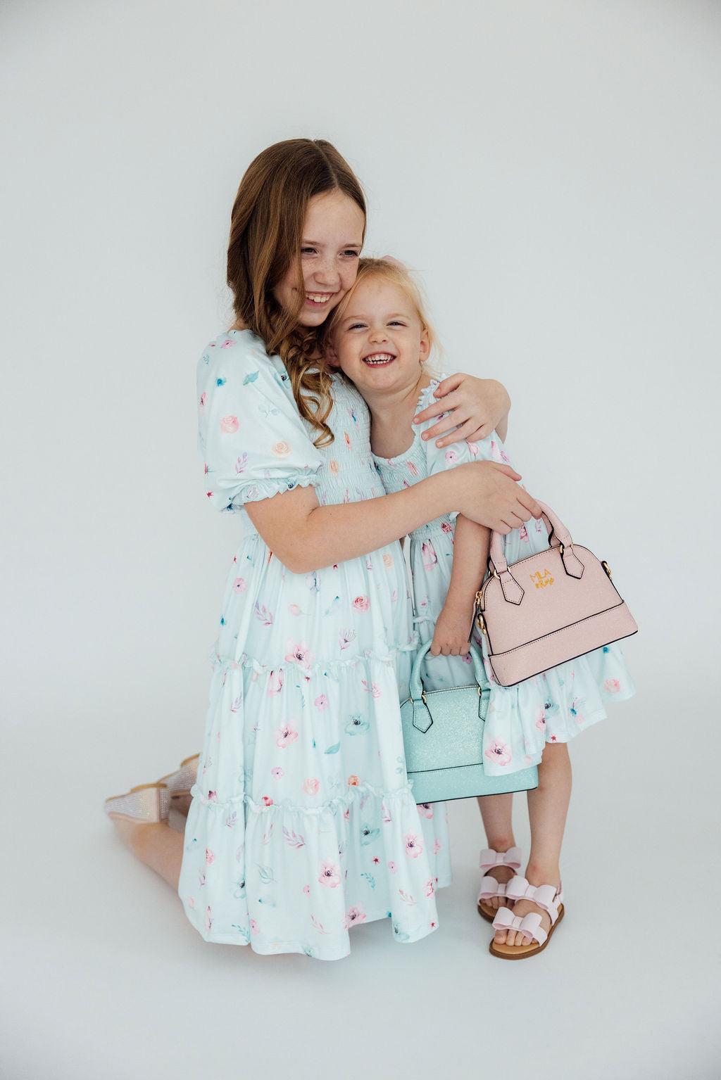 Butterfly Ballet Smocked Ruffle Dress - Image 3