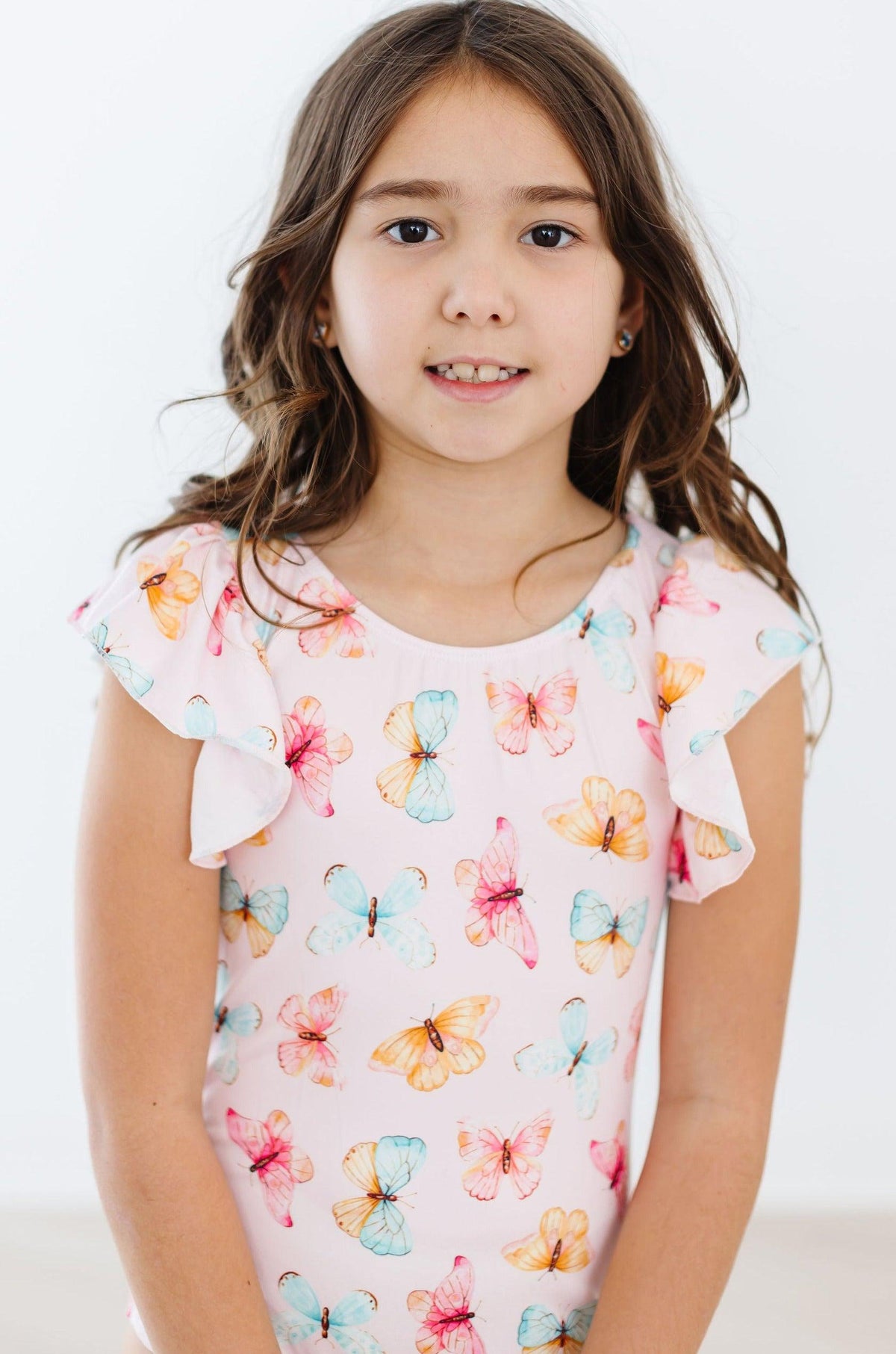 Butterfly Kisses S/S Flutter Sleeve Leotard - Image 3