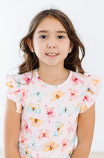 Butterfly Kisses S/S Ruffle Tee - Image 2