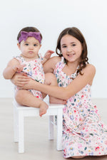 Butterfly Meadows Ruffle Cross Back Dress - Image 2