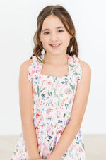 Butterfly Meadows Ruffle Cross Back Dress - Image 6
