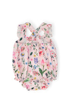 Butterfly Meadows Ruffle Cross Back Romper - Image 4