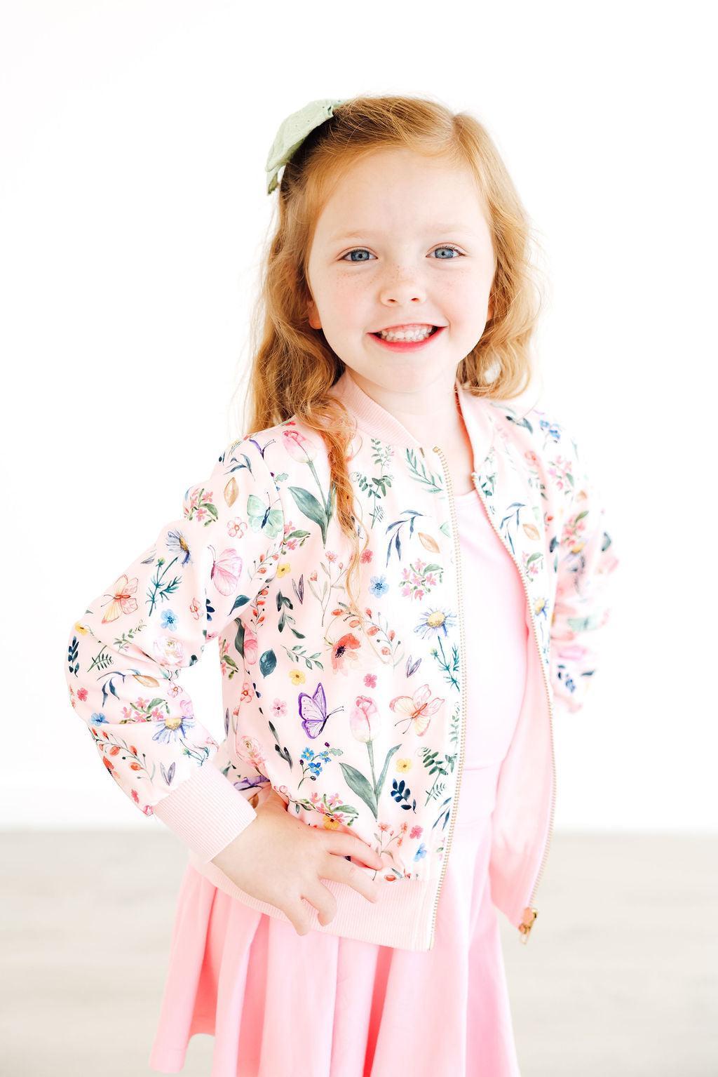 Butterfly Meadows Satin Jacket - Image 6