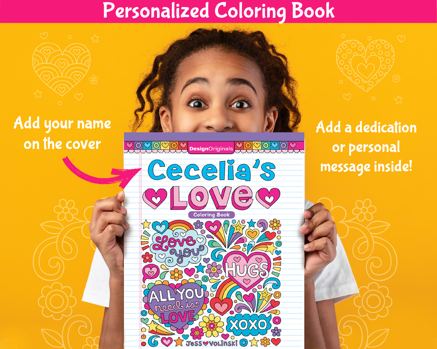 Notebook Doodles Love Customized