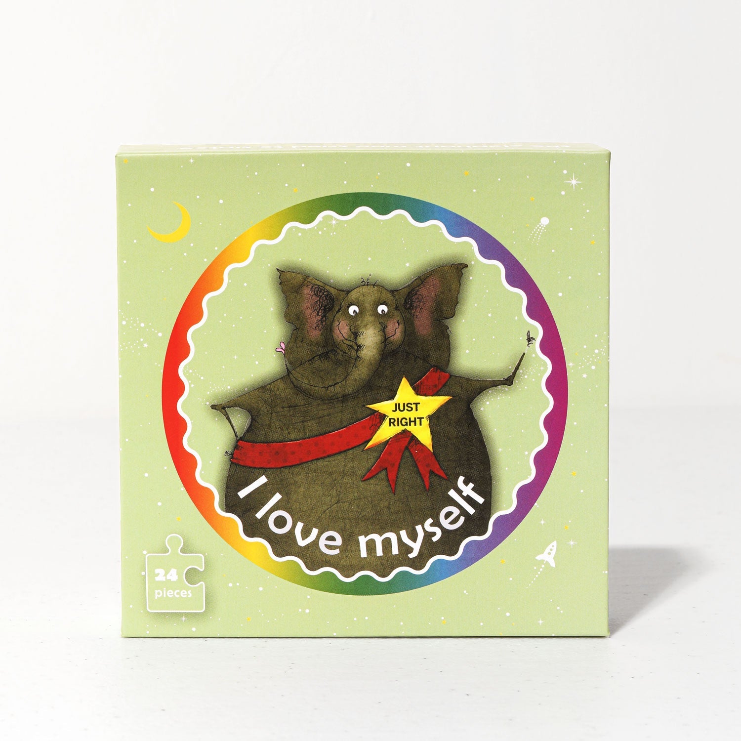 The Elephant Who Tried to Tiptoe Puzzle (24 pcs)