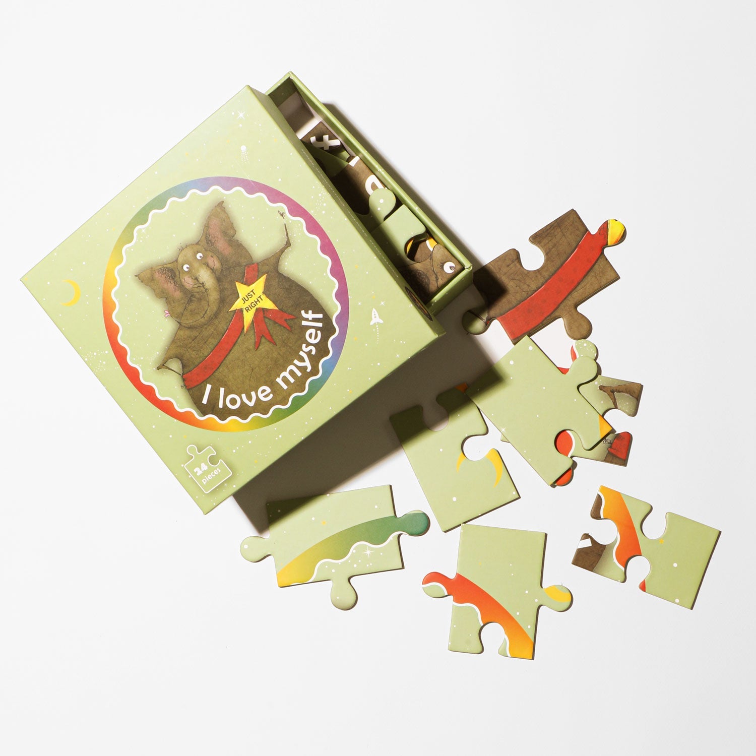The Elephant Who Tried to Tiptoe Puzzle (24 pcs)