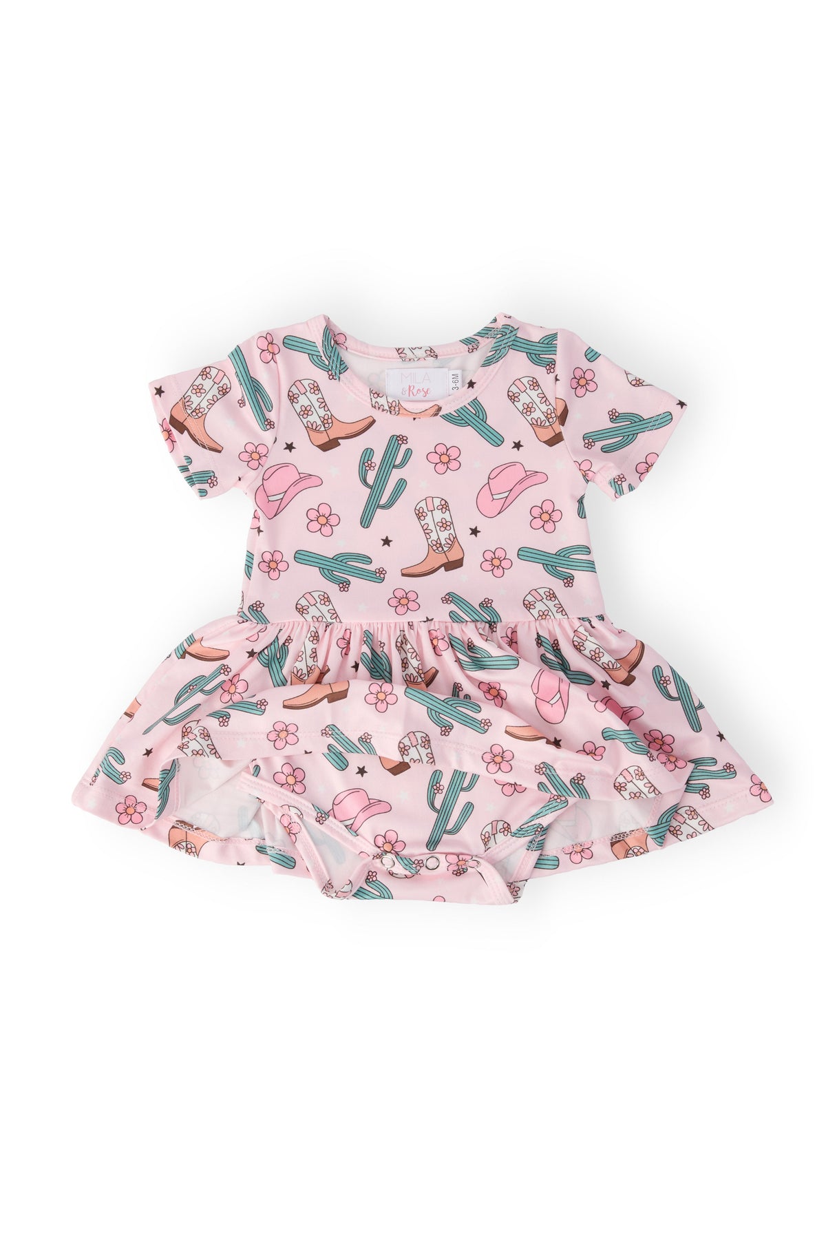 Cactus Cowgirl S/S Twirl Bodysuit - Image 2