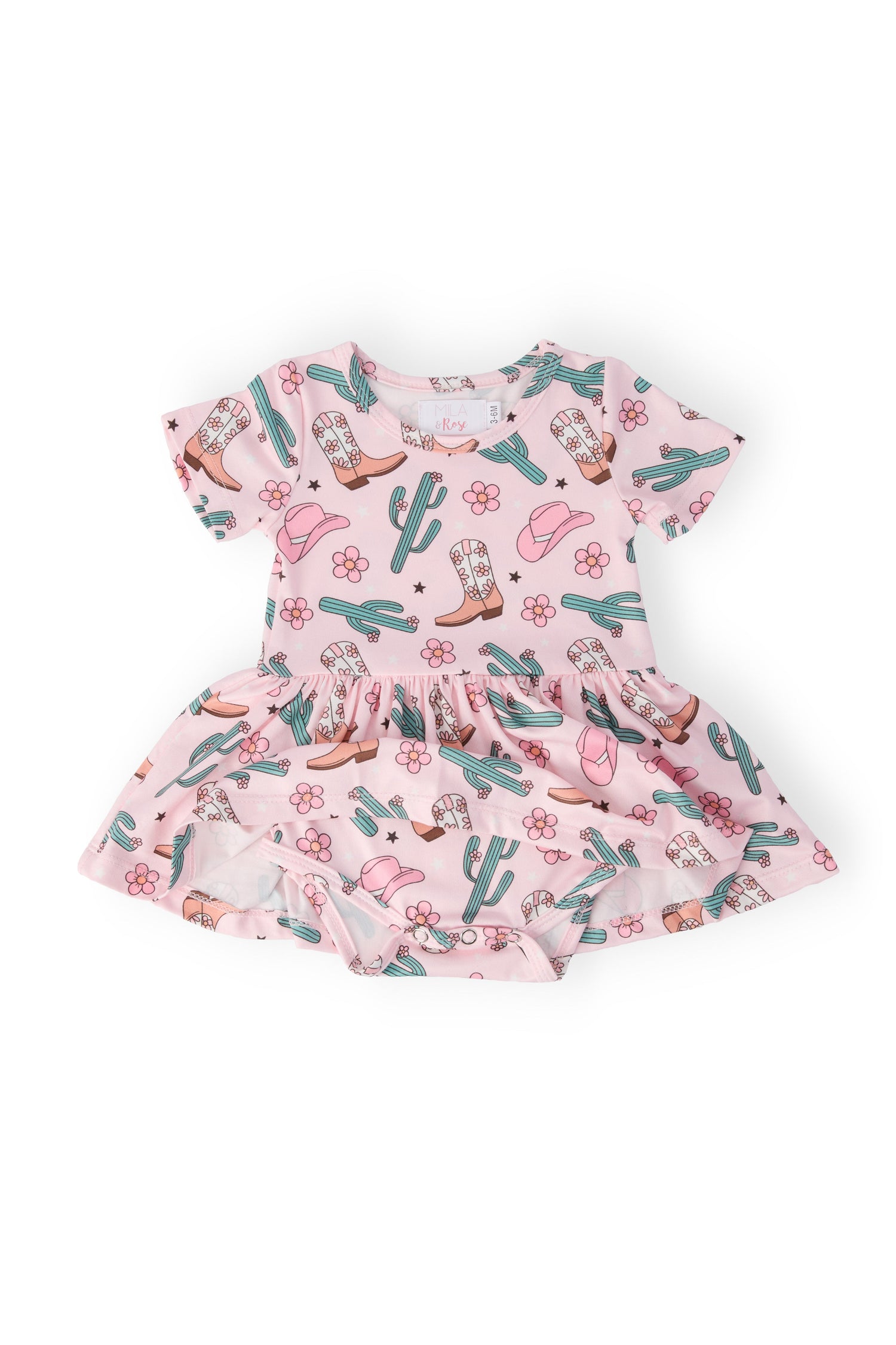 Cactus Cowgirl S/S Twirl Bodysuit - Image 2