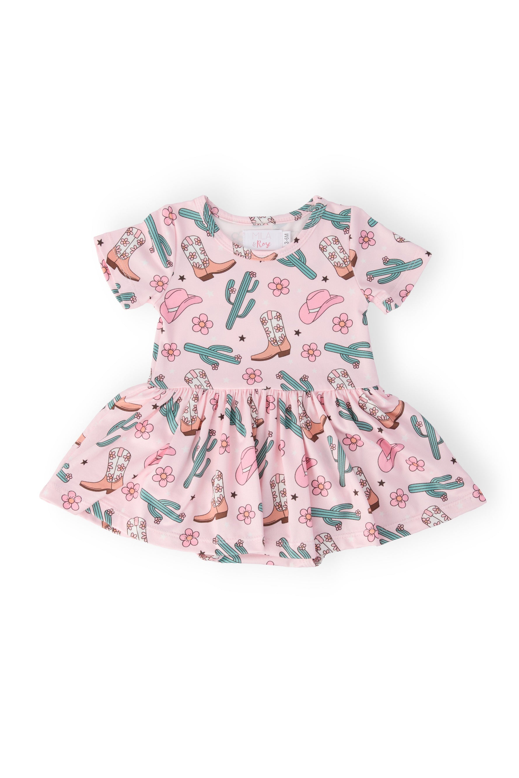 Cactus Cowgirl S/S Twirl Bodysuit