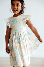 Campus Cutie Flutter Sleeve Twirl Dress - Image 6