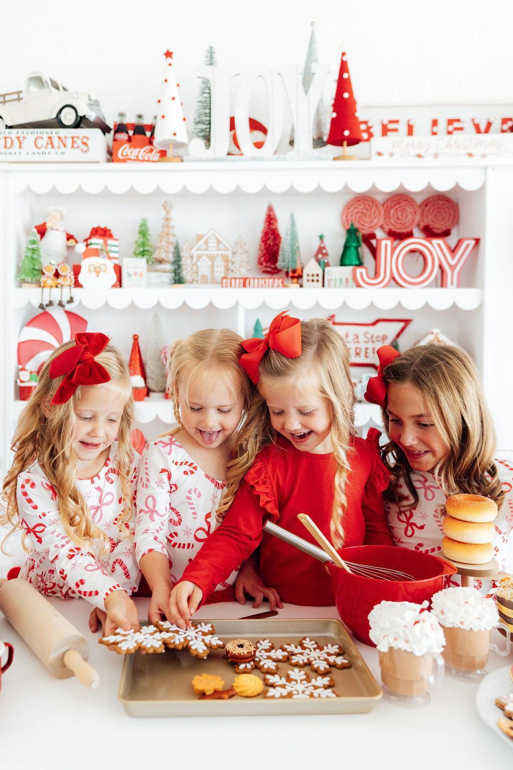 Candy Cane Lane 3/4 Tutu Leotard - Image 3