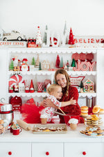 Candy Cane Lane 3/4 Tutu Leotard - Image 4
