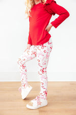 Candy Cane Lane Leggings - Image 3