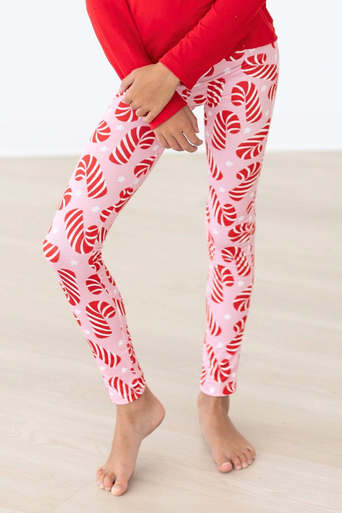 Candy Canes Leggings - Image 4