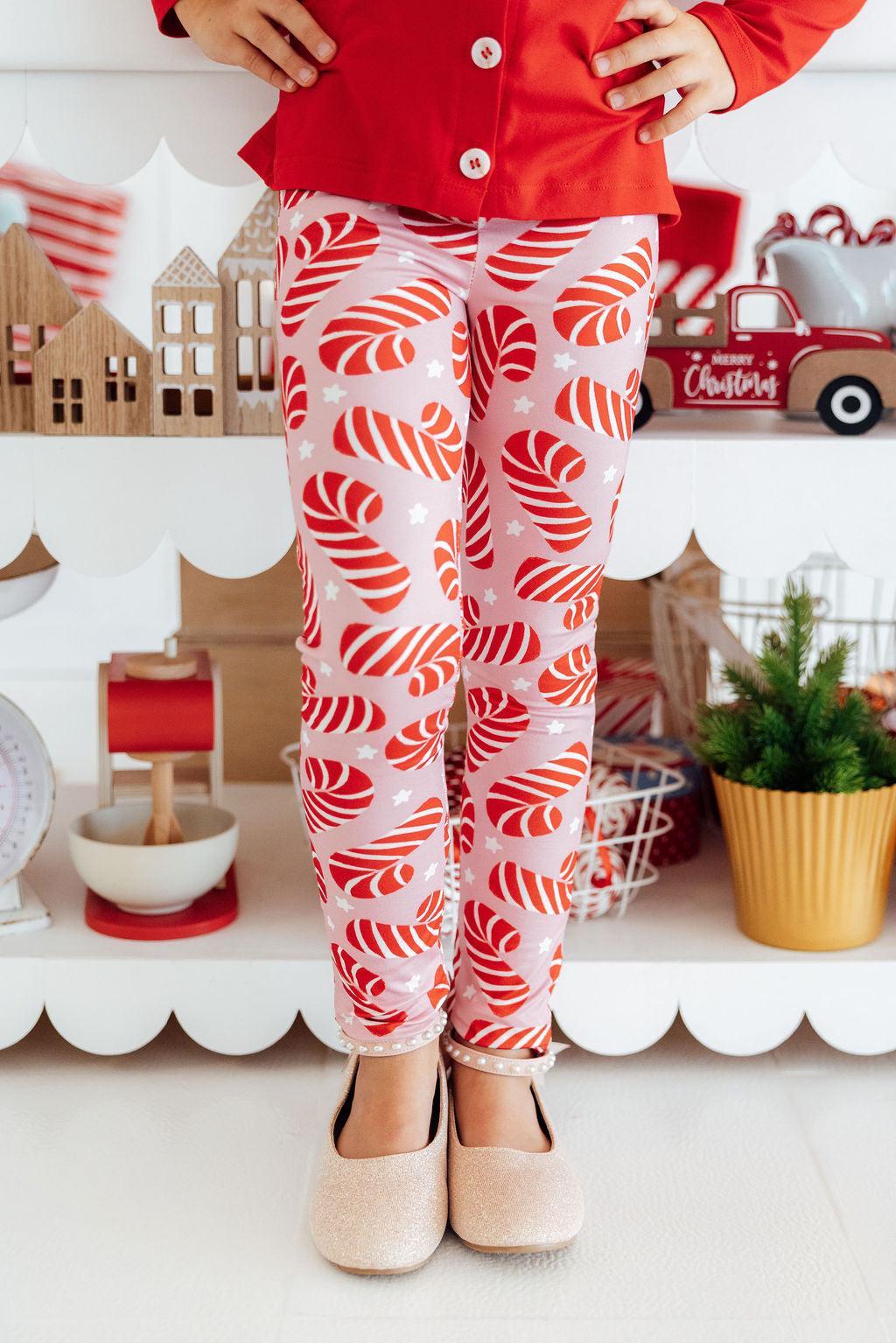 Candy Canes Leggings - Image 5