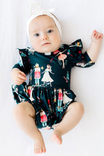 Christmas Ballet Twirl Flutter Bodysuit - Image 2