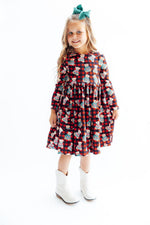 Christmas Bears L/S Pocket Twirl Dress - Image 5