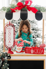 Christmas Candy 3/4 Sleeve Pocket Twirl Dress - Image 3