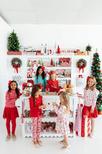 Christmas Candy 3/4 Sleeve Pocket Twirl Dress - Image 4