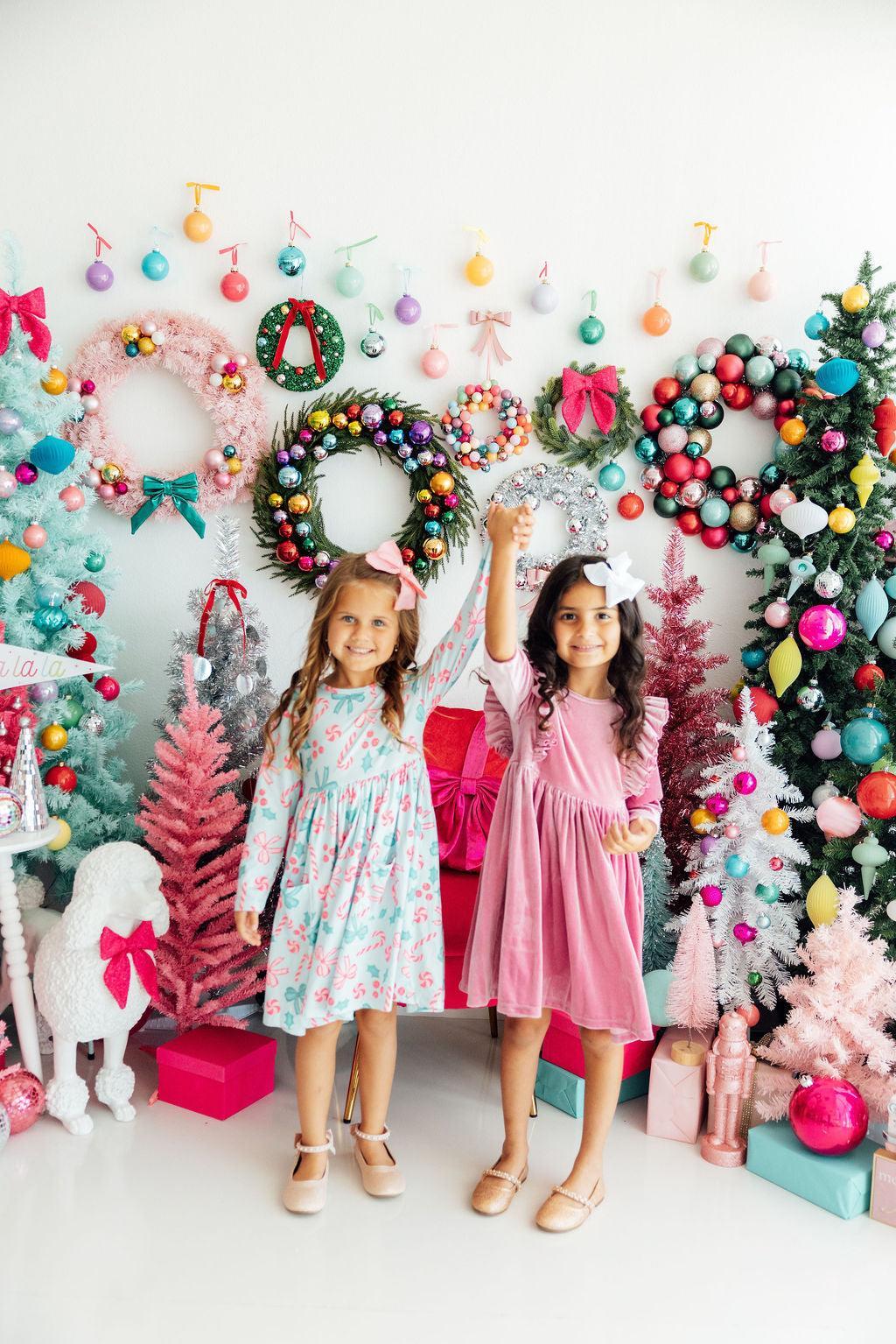 Christmas Cheer L/S Pocket Twirl Dress - Image 7