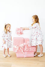 Clara's Christmas 3/4 Sleeve Ruffle Twirl Dress - Image 5