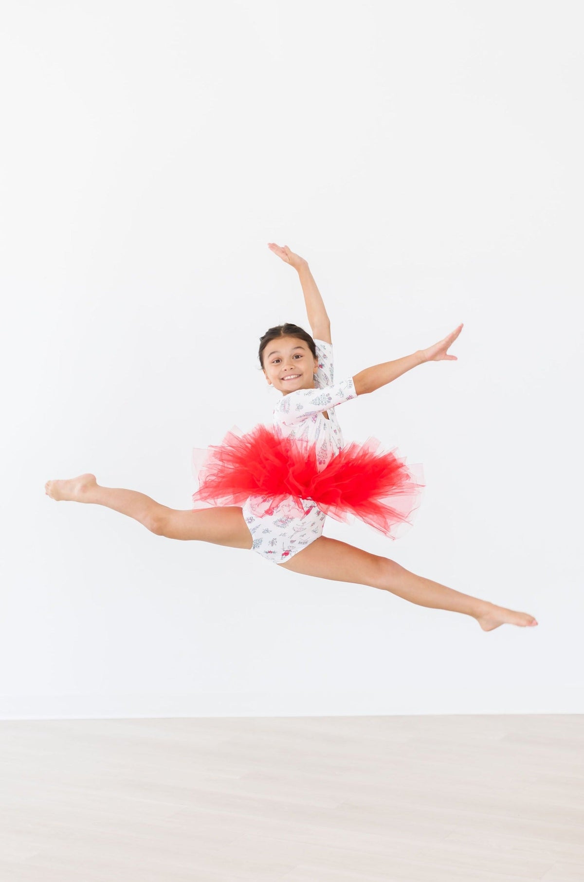 Clara's Christmas 3/4 Tutu Leotard - Image 2