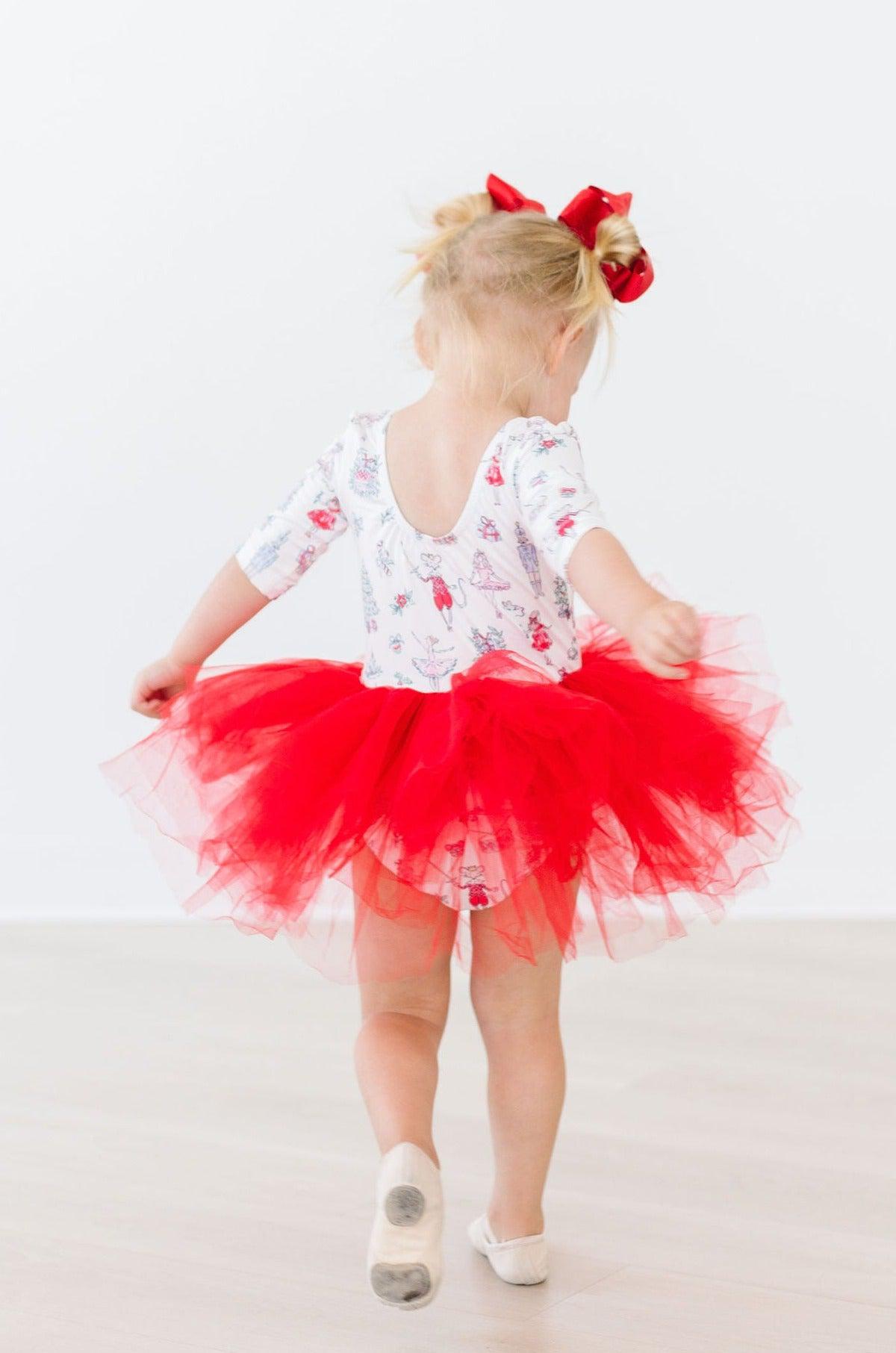 Clara's Christmas 3/4 Tutu Leotard - Image 5