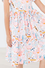 Class Act Flutter Sleeve Twirl Dress - Image 3