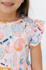 Class Act Flutter Sleeve Twirl Dress - Image 4