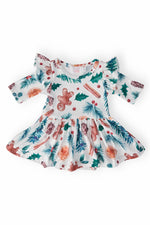 Classic Christmas Twirl Flutter Bodysuit - Image 3