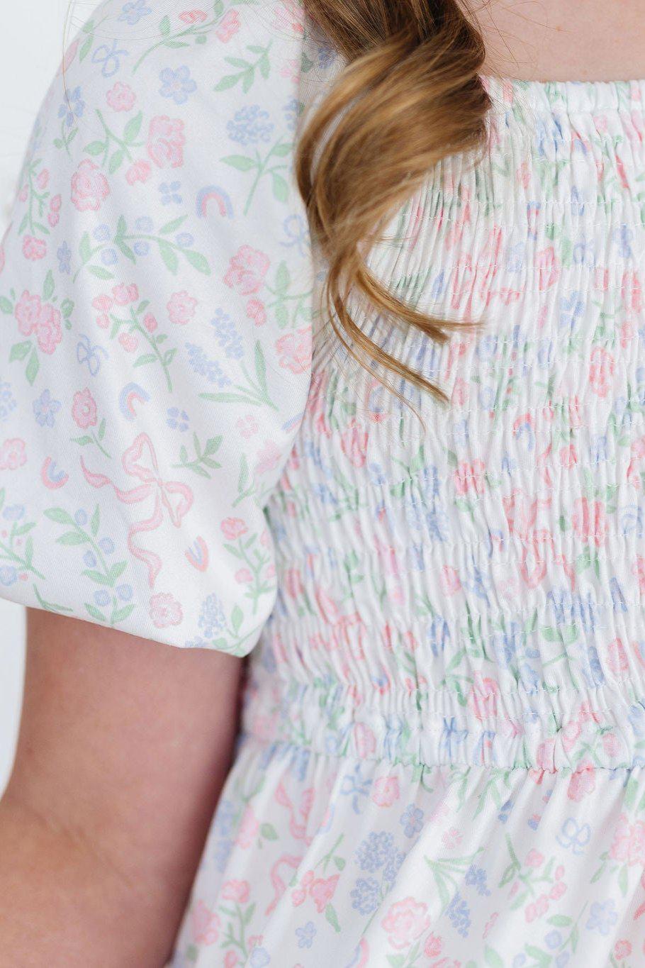 Cloud 9 Smocked Ruffle Dress - Image 2