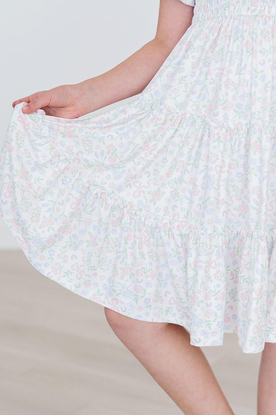 Cloud 9 Smocked Ruffle Dress - Image 4
