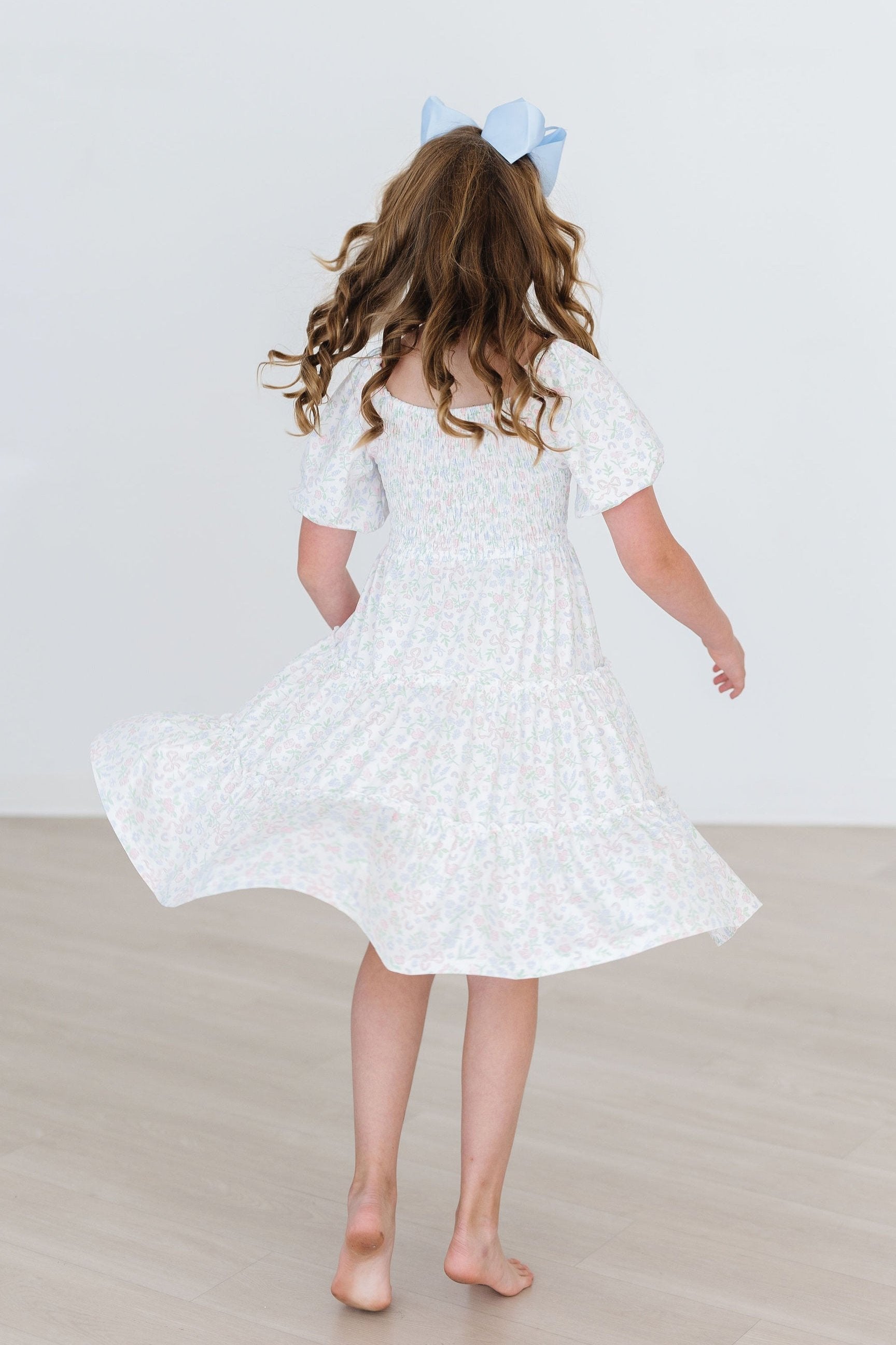 Cloud 9 Smocked Ruffle Dress - Image 7