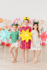 Colorful Dots Twirl Shorts - Image 2
